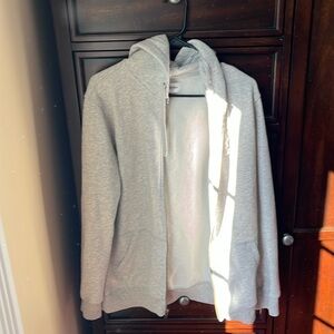 Goodfellow Grey Zip up hoodie